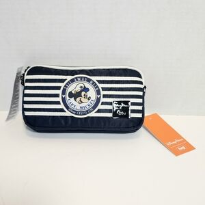 Disney Cruise Line "SAIL AWAY WITH CAPT. MICKEY" Lug Coupe XL Crossbody Bag